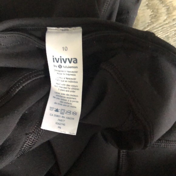 Ivivva Black mesh leggings - Picture 7 of 9